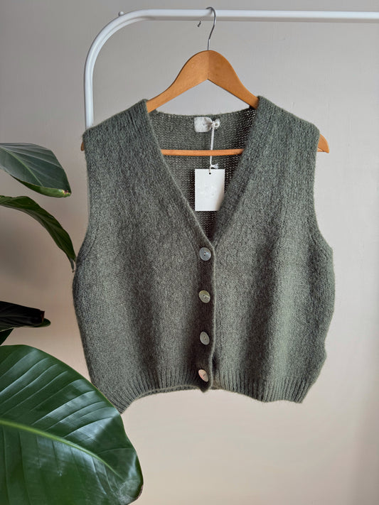 Gilet Lucette Kaki