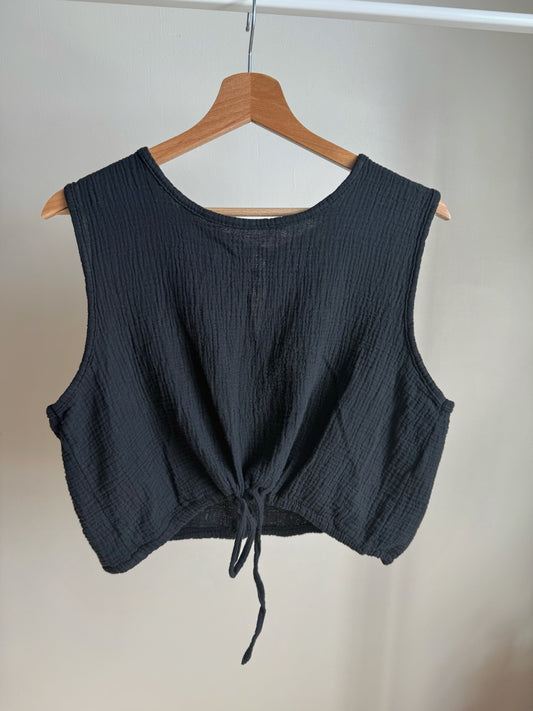 Top Lucien noir