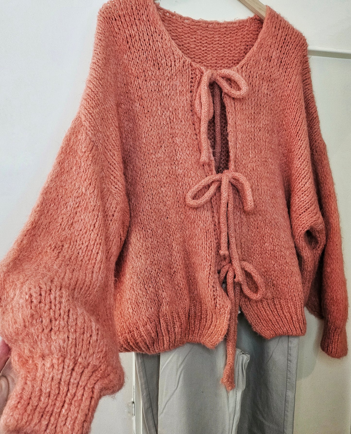 Cardigan Noé corail