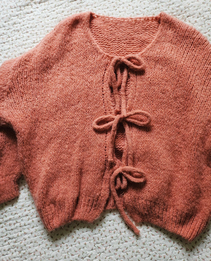 Cardigan Noé corail